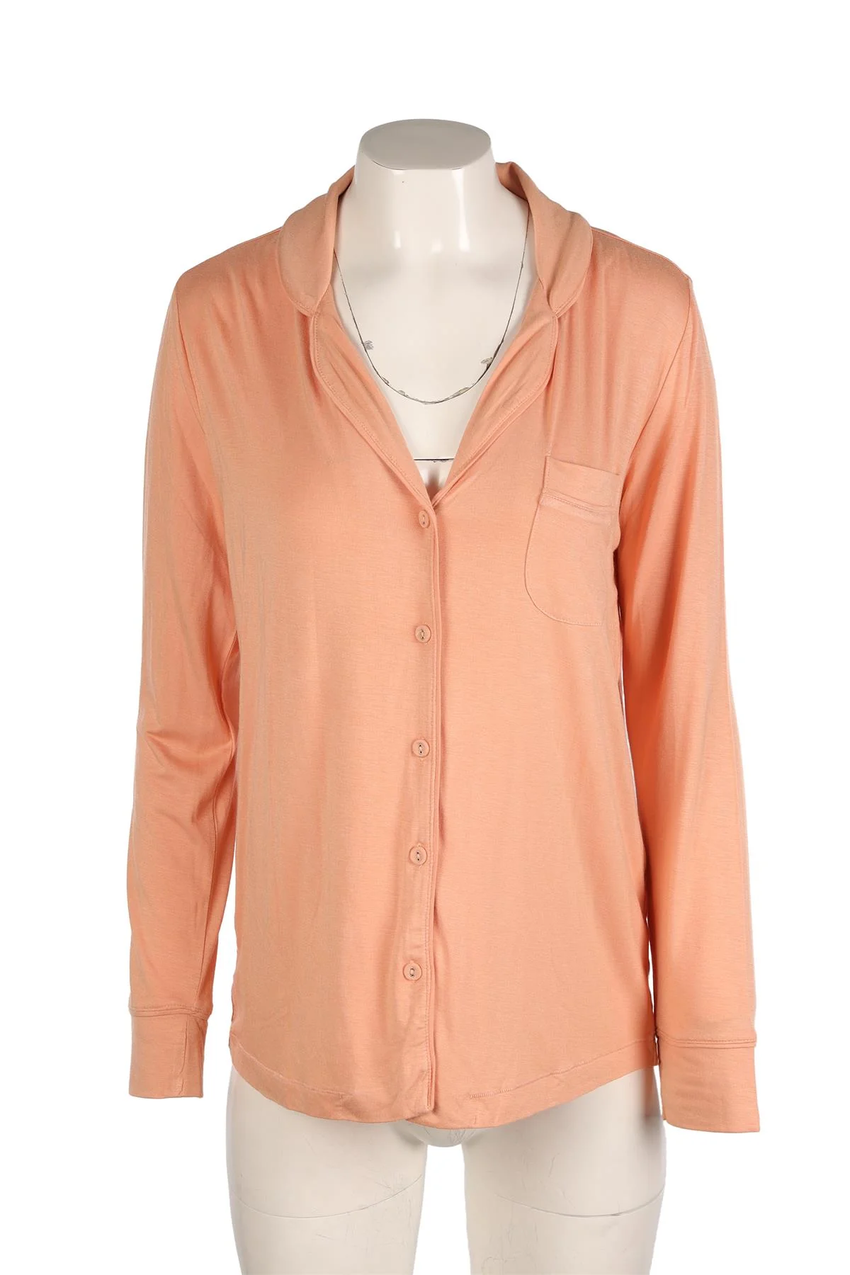 SKIMS ORANGE PYJAMA TOP SMALL - Image 2