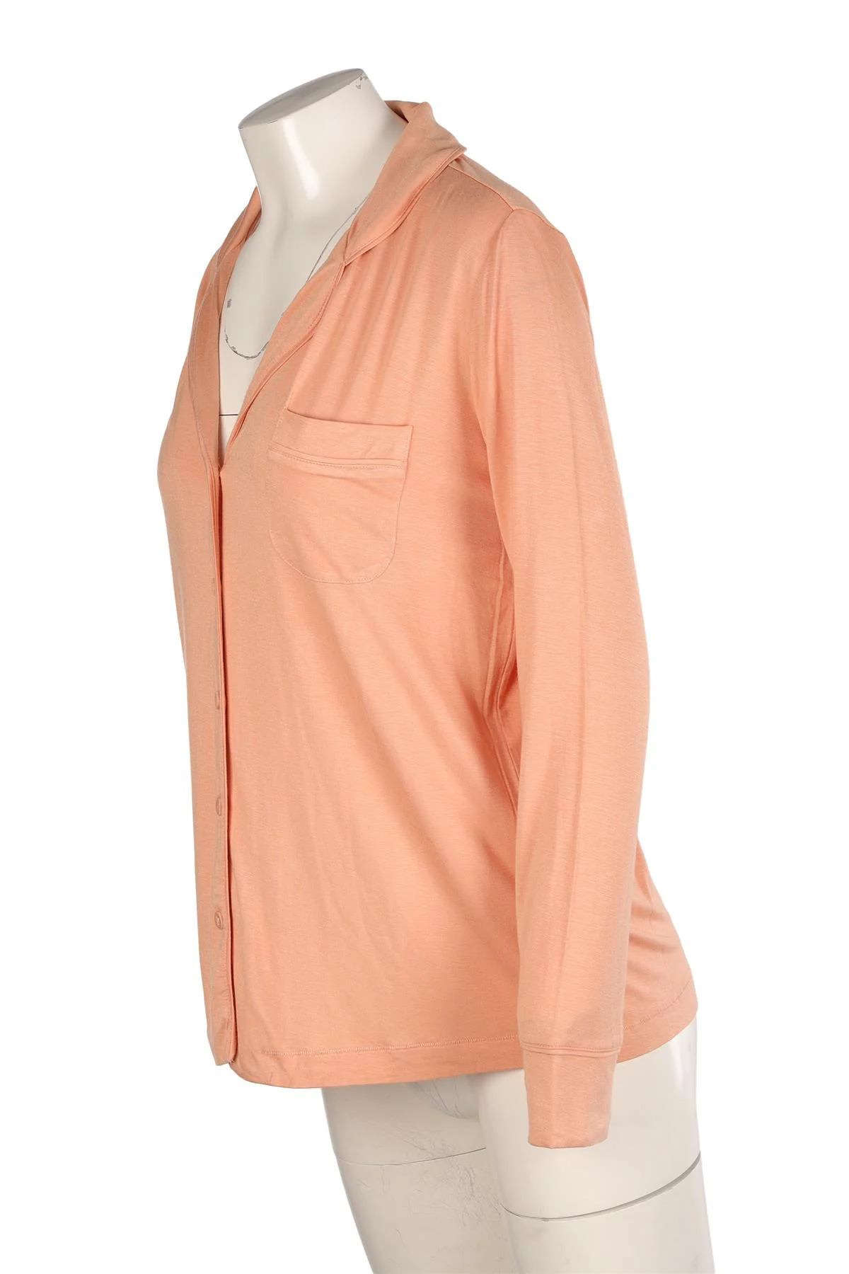 SKIMS ORANGE PYJAMA TOP SMALL - Image 3