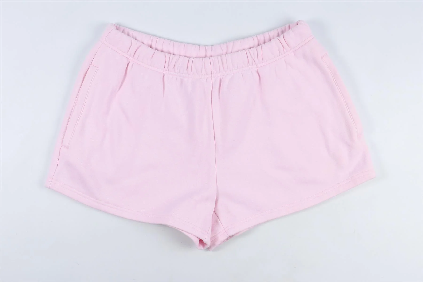 SKIMS PINK COTTON SHORTS LARGE - Image 2