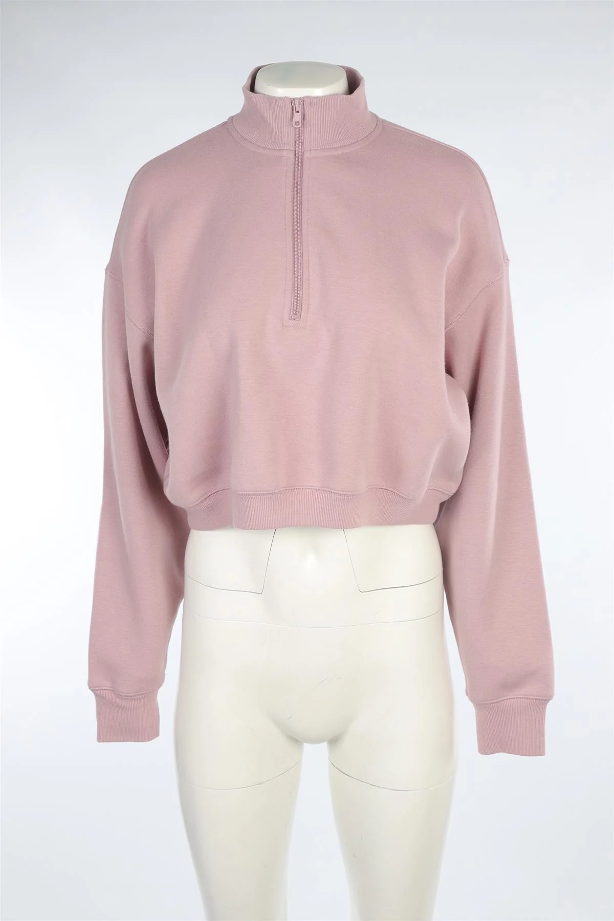SKIMS PINK COTTON SWEATSHIRT MEDIUM - Image 2
