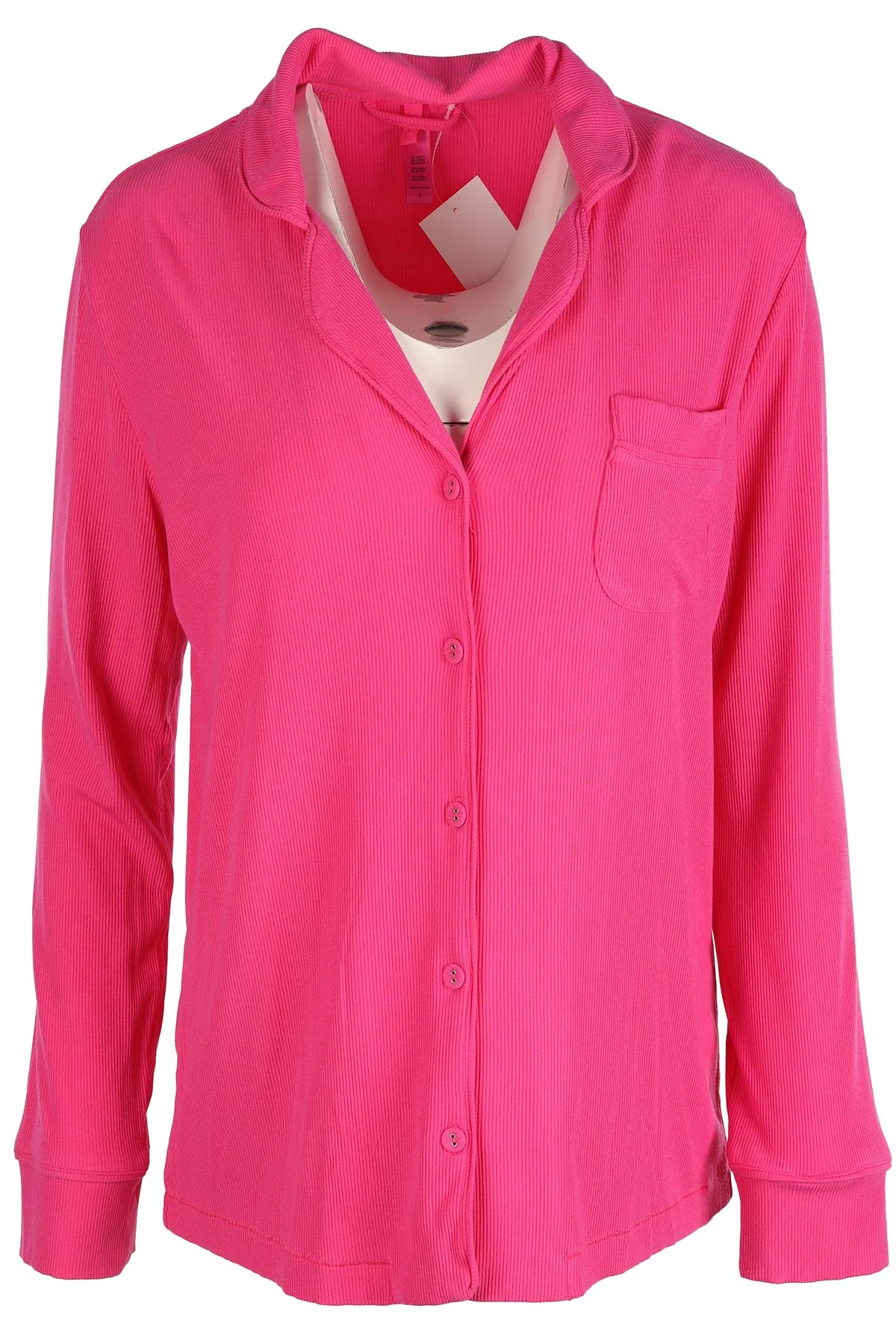 SKIMS PINK PYJAMA TOP SMALL