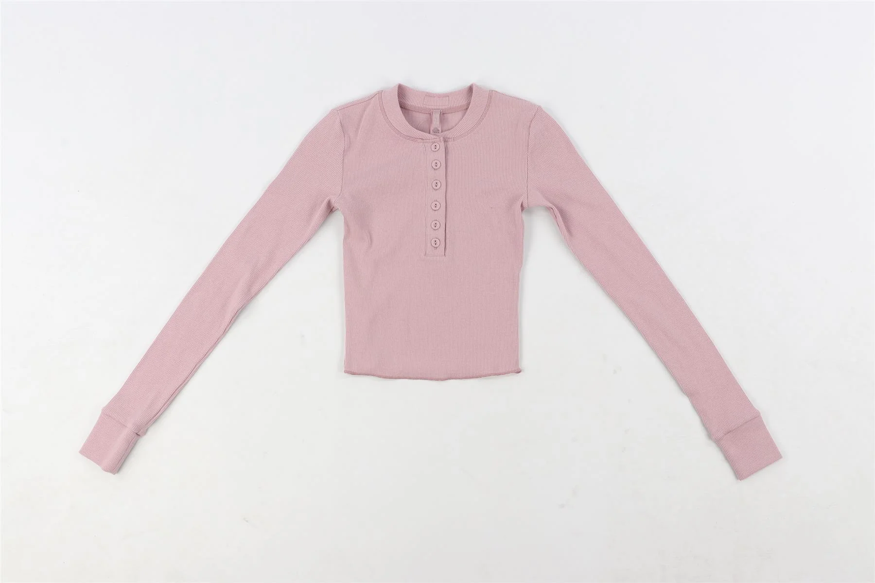 SKIMS PURPLE COTTON TOP XXSMALL - Image 2