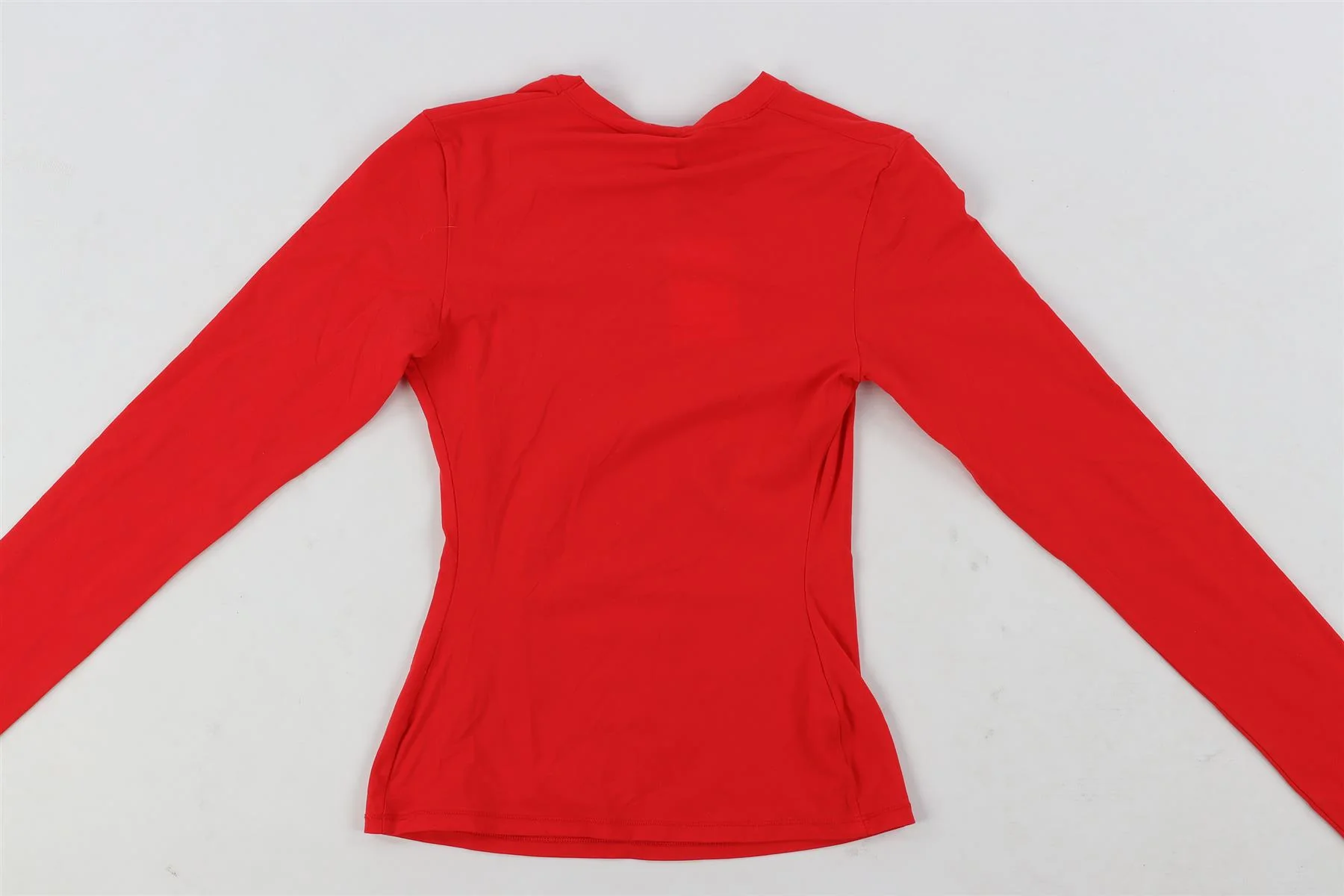 SKIMS RED JERSEY TOP XSMALL - Image 5