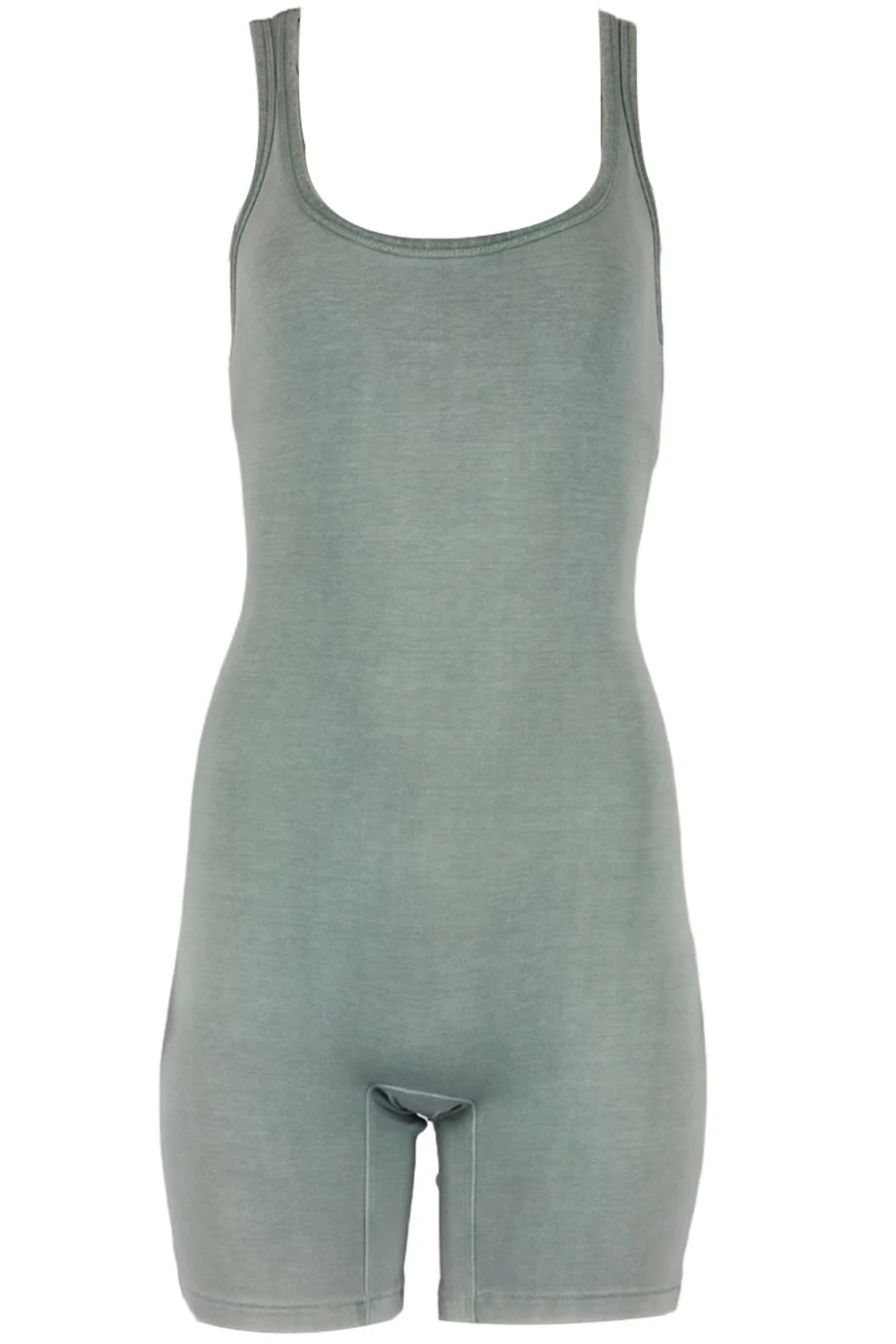 SKIMS STRETCH COTTON JERSEY PLAYSUIT SMALL