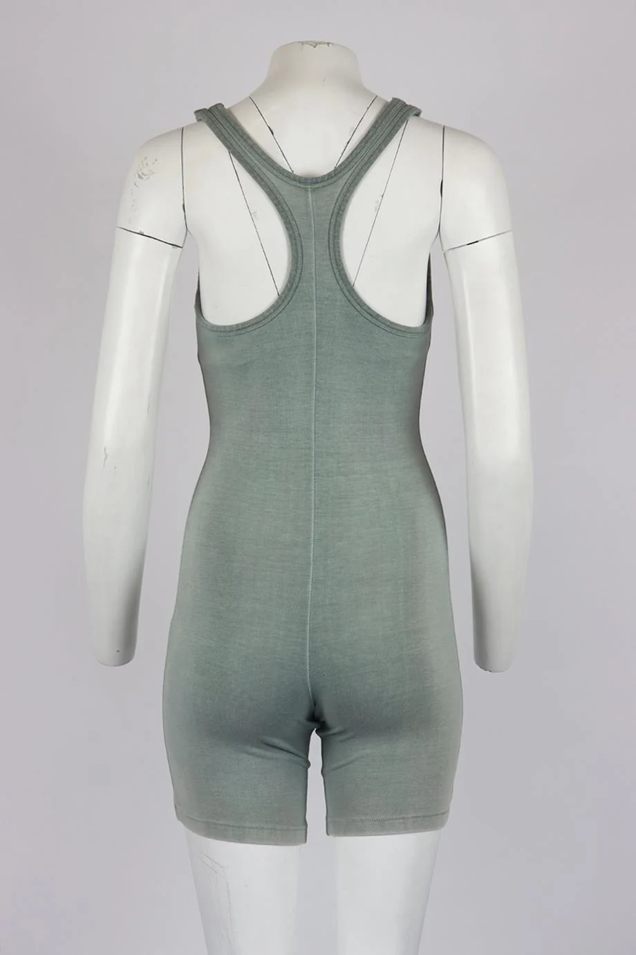 SKIMS STRETCH COTTON JERSEY PLAYSUIT SMALL - Image 4