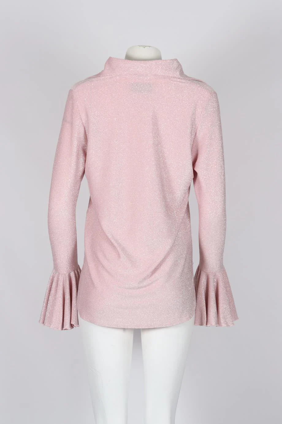 SLEEPER METALLIC STRETCH JERSEY SHIRT XSMALL - Image 4