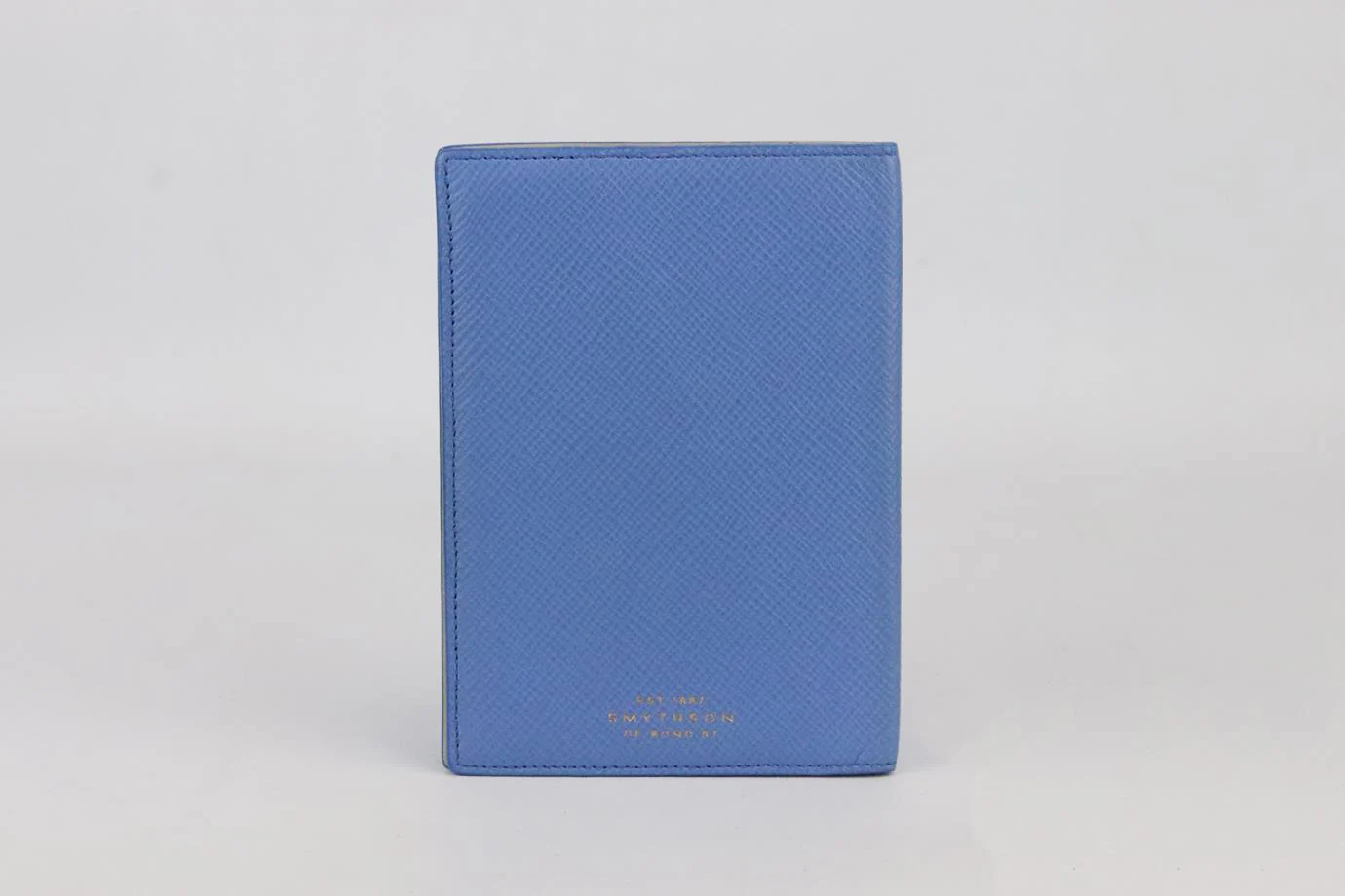 SMYTHSON PERSONALISED PANAMA LEATHER PASSPORT HOLDER - Image 3