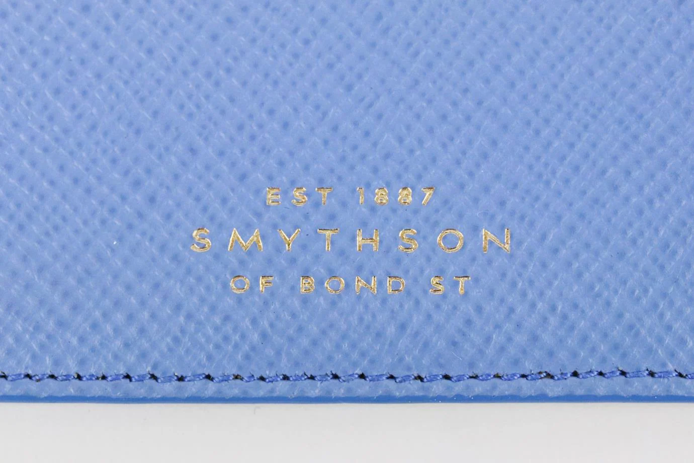 SMYTHSON PERSONALISED PANAMA LEATHER PASSPORT HOLDER - Image 7