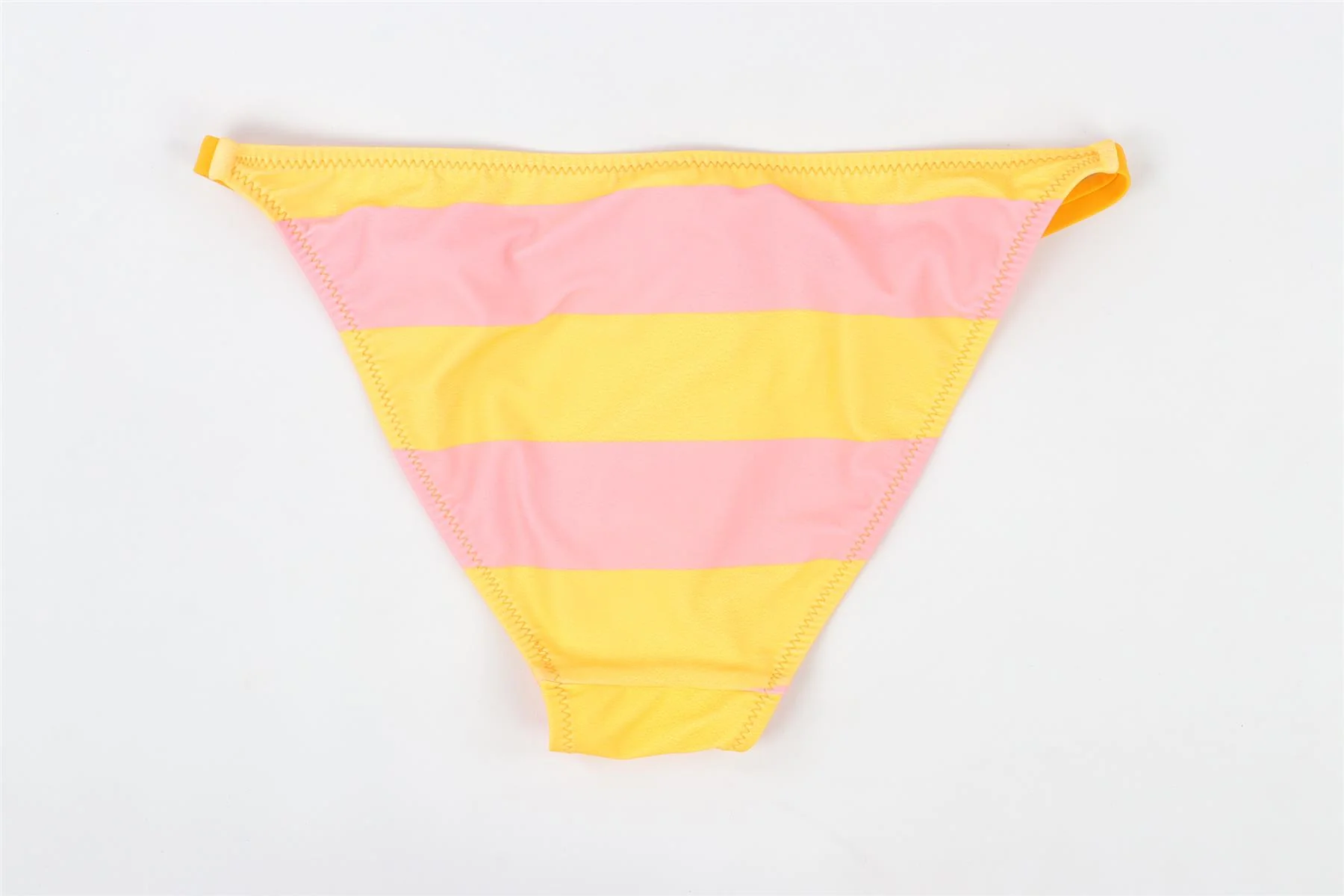 SOLID & STRIPED ORANGE BIKINI BOTTOMS SMALL - Image 4