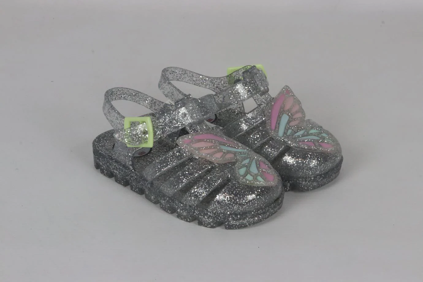 SOPHIA WEBSTER BABY GIRLS BUTTERFLY JELLY SANDALS EU 23 UK 6 - Image 2