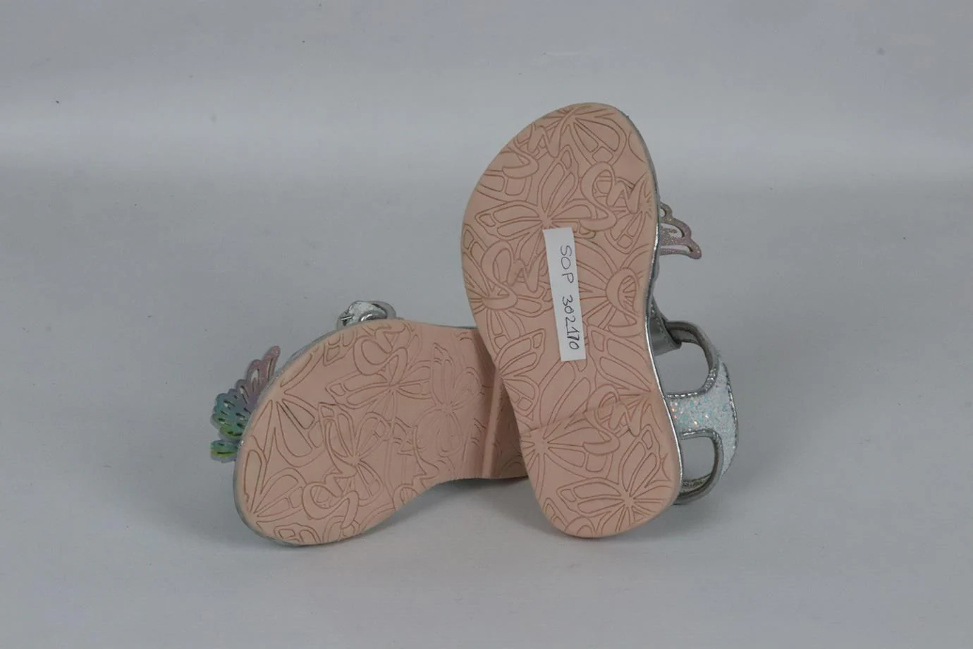 SOPHIA WEBSTER BABY GIRLS BUTTERFLY LEATHER SANDALS EU 23 UK 6 - Image 5