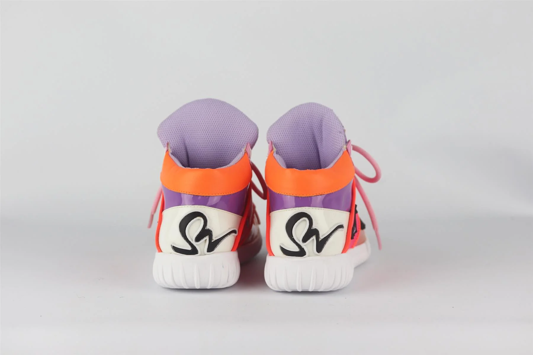 SOPHIA WEBSTER KIDS GIRLS BOOMBOX LEATHER SNEAKERS EU 31 UK 12 - Image 4