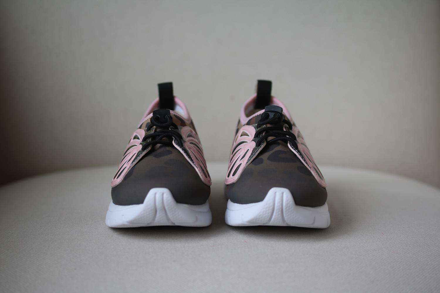 SOPHIA WEBSTER KIDS GIRLS LEOPARD NEOPRENE SNEAKERS EU 30 UK 11.5/12 - Image 3