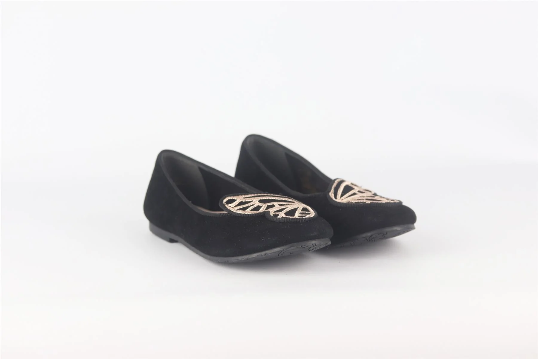 SOPHIA WEBSTER KIDS GIRLS SUEDE SHOES EU 30 UK 12 - Image 2
