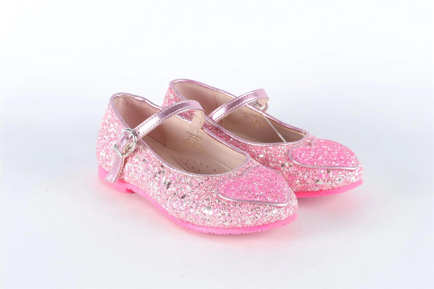 SOPHIA WEBSTER PINK KIDS GIRLS LEATHER SHOES EU 25 UK 8 US 9 - Image 2
