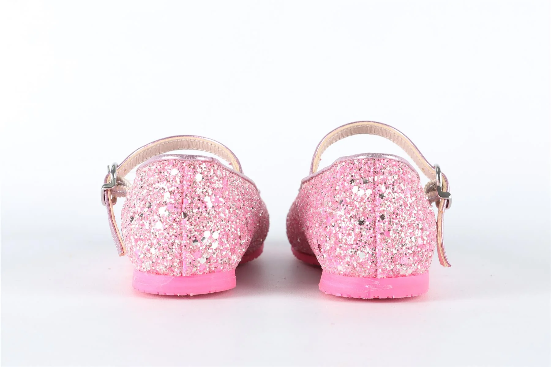 SOPHIA WEBSTER PINK KIDS GIRLS LEATHER SHOES EU 25 UK 8 US 9 - Image 5