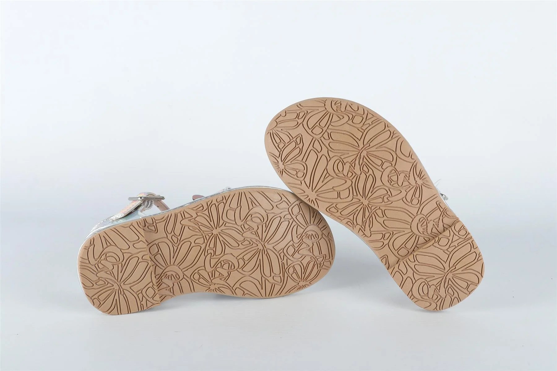 SOPHIA WEBSTER SILVER KIDS GIRLS SANDALS EU 28 UK 10 US 11 - Image 6