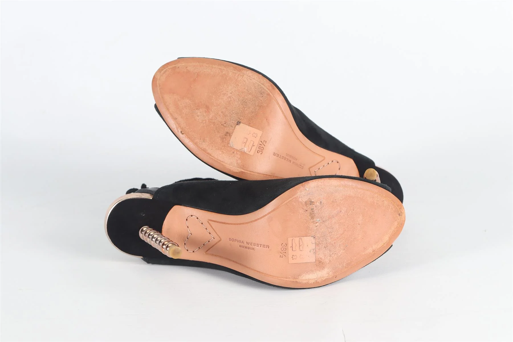 SOPHIA WEBSTER SUEDE SANDALS EU 38.5 UK 5.5 US 8.5 - Image 5