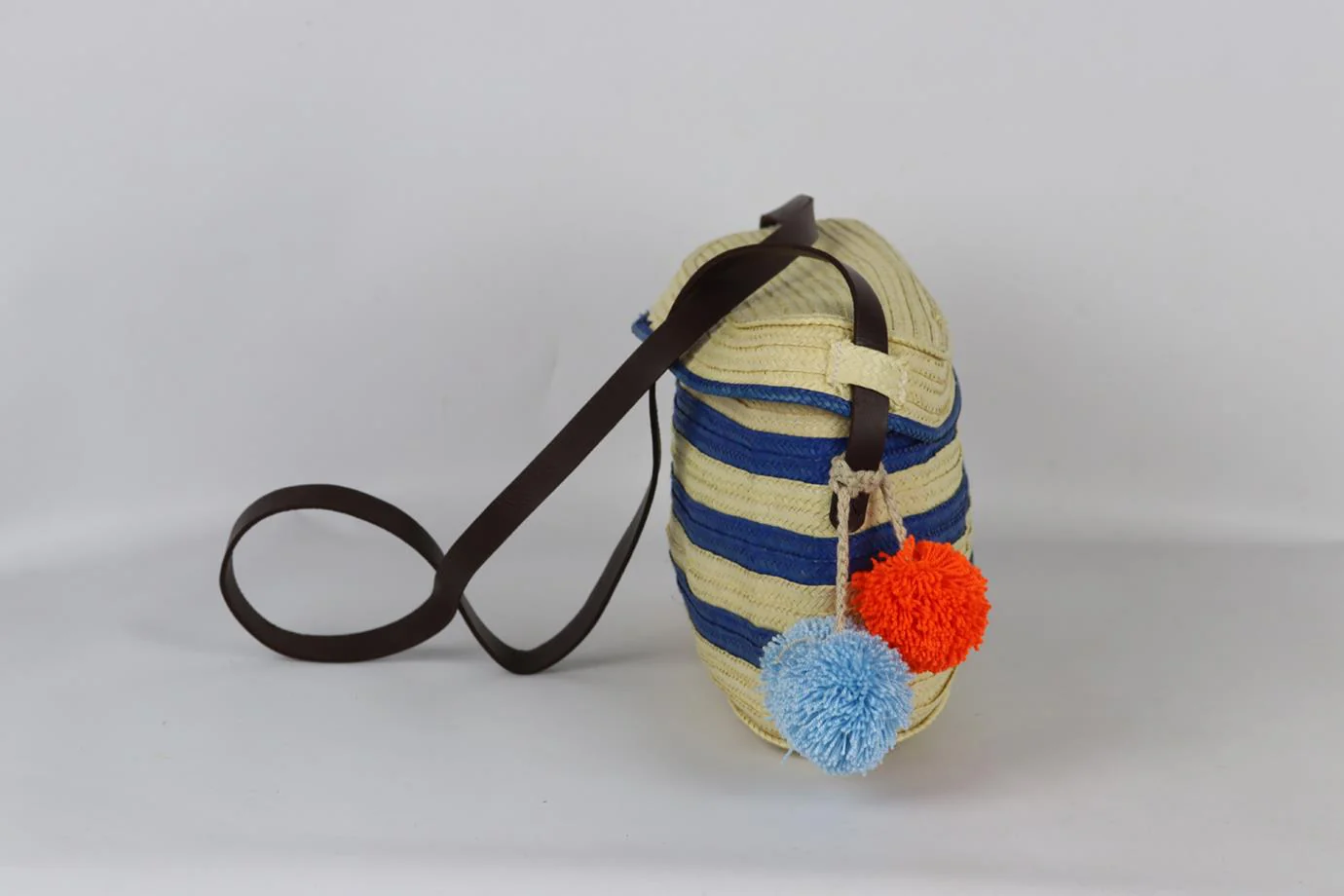 SOPHIE ANDERSON STRIPED RAFFIA SHOULDER BAG - Image 3