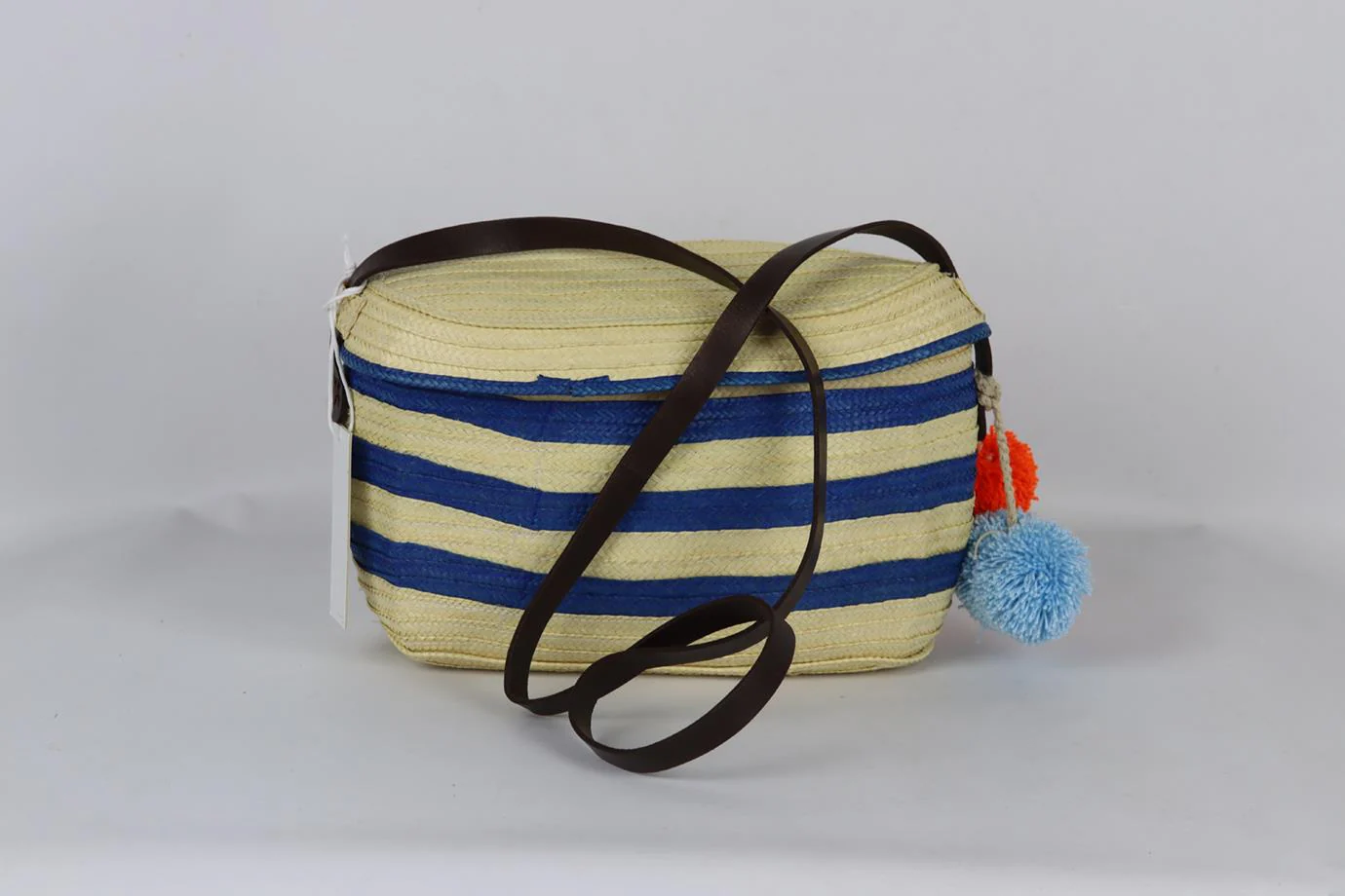 SOPHIE ANDERSON STRIPED RAFFIA SHOULDER BAG - Image 4
