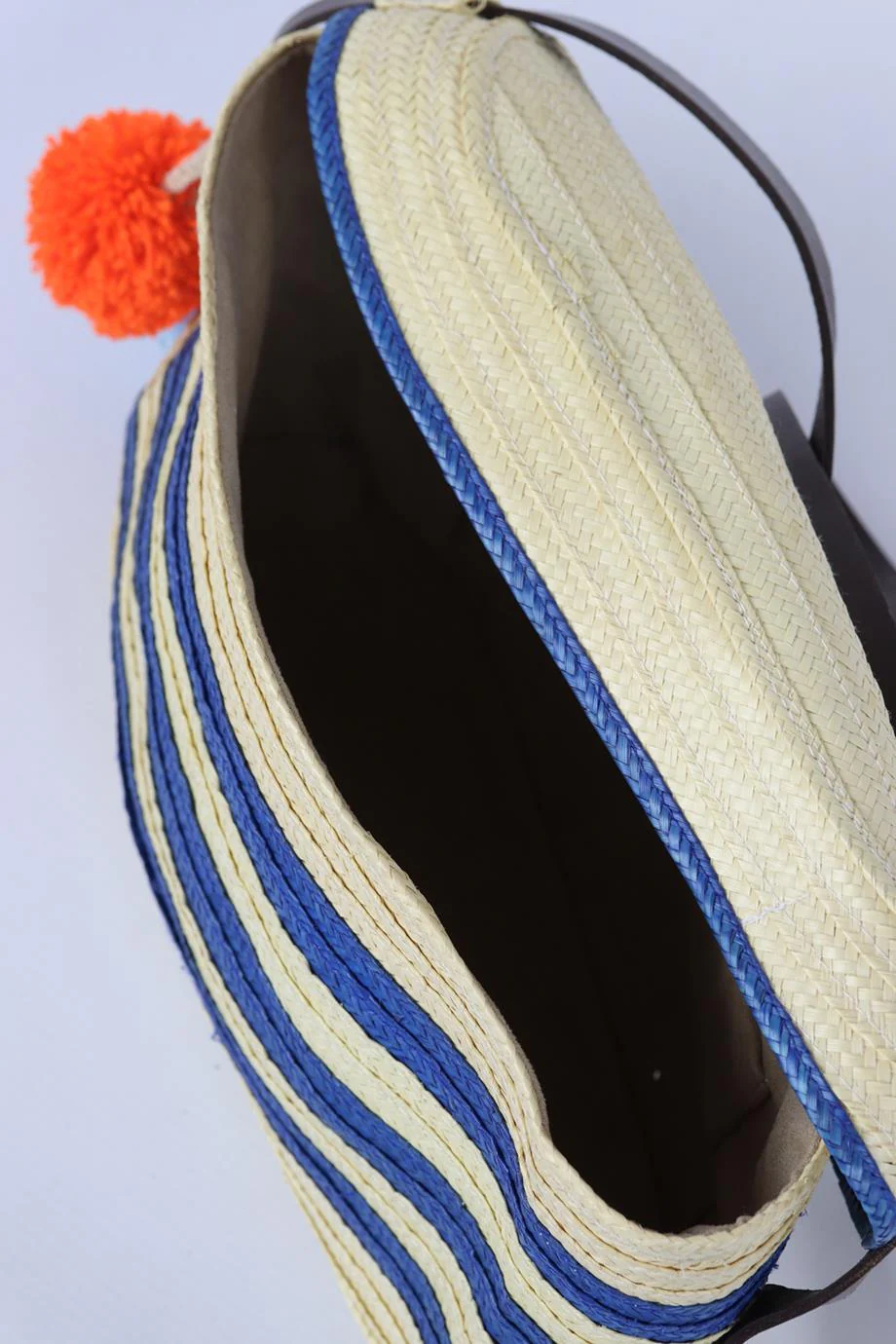 SOPHIE ANDERSON STRIPED RAFFIA SHOULDER BAG - Image 6