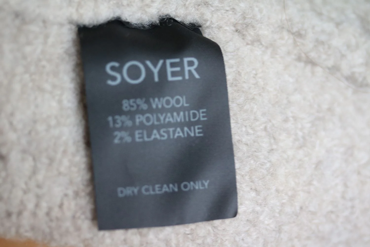 SOYER DOUBLE-BREASTED WOOL-BLEND COAT SMALL - Image 6