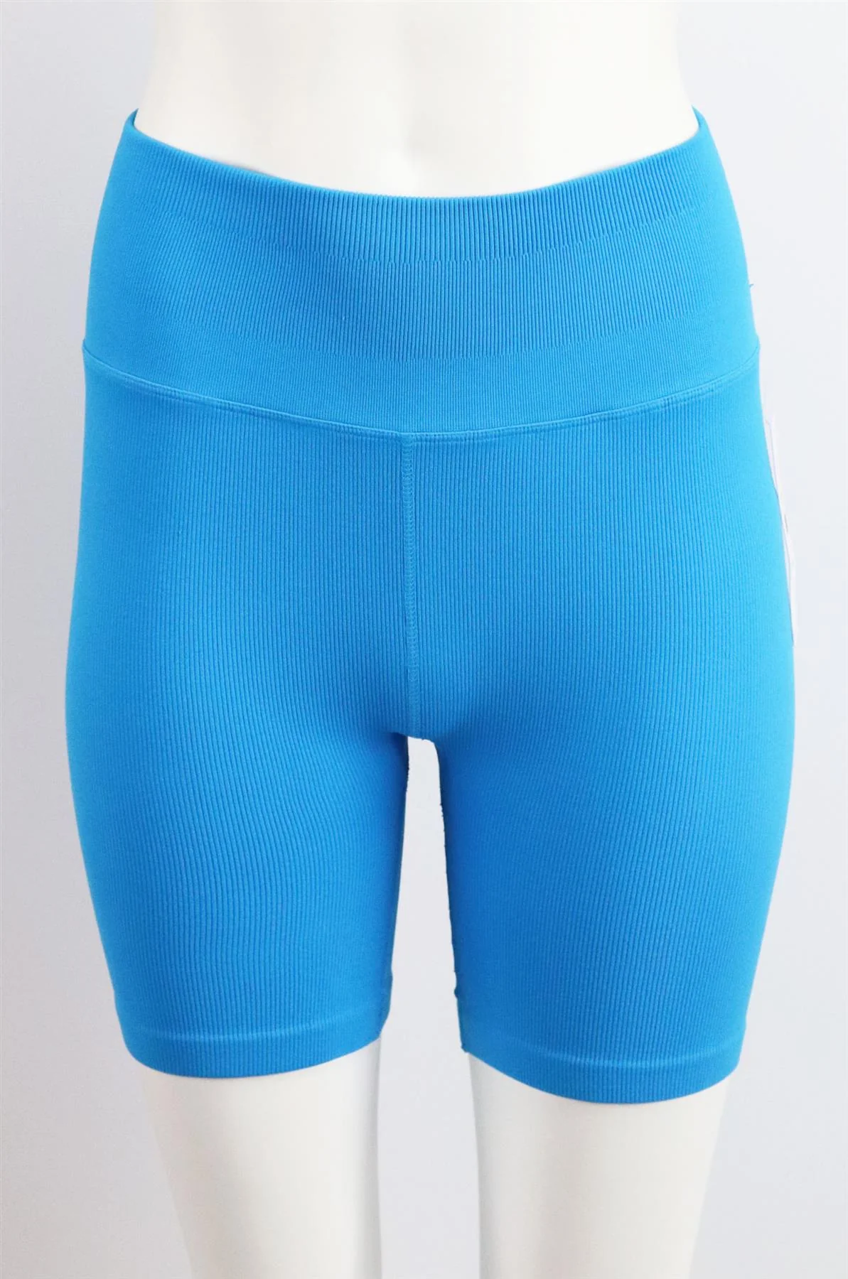 SPIRITAL GANGSTER RIBBED STRETCH JERSEY SHORTS XSMALL/SMALL - Image 2