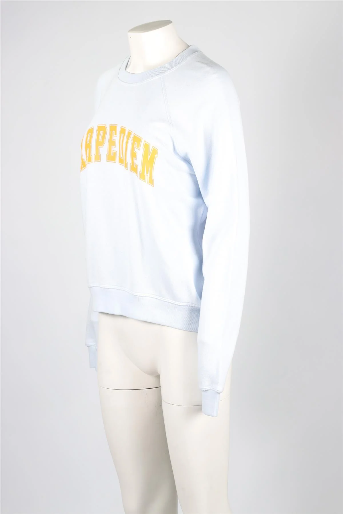 SPIRITUAL GANGSTER BLUE COTTON SWEATSHIRT MEDIUM - Image 3
