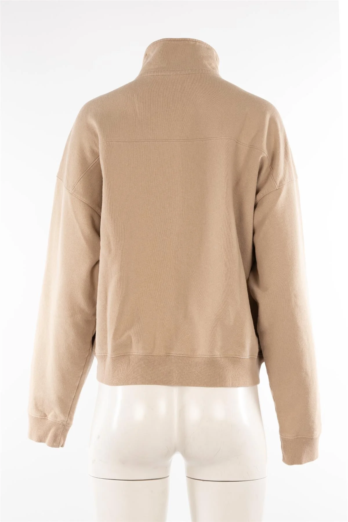 SPORTY & RICH BEIGE COTTON SWEATSHIRT MEDIUM - Image 4