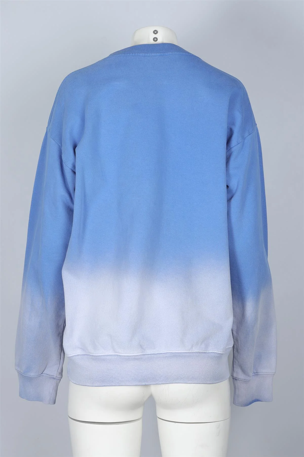 SPORTY & RICH BLUE COTTON SWEATSHIRT MEDIUM - Image 4