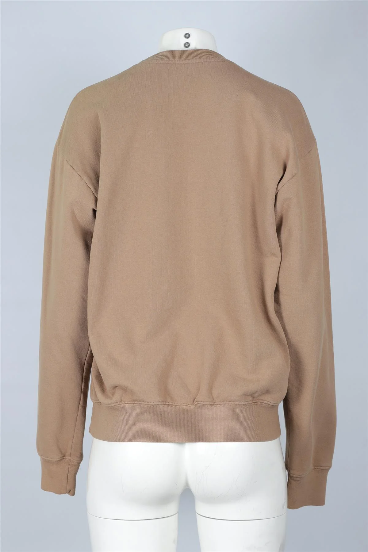 SPORTY & RICH BROWN COTTON SWEATSHIRT XSMALL - Image 4