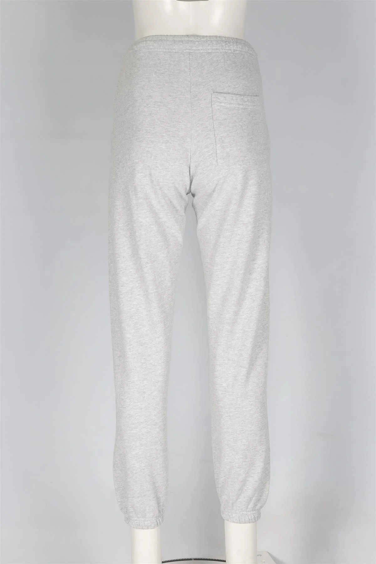 SPORTY & RICH GREY COTTON TRACK PANTS XSMALL - Image 4
