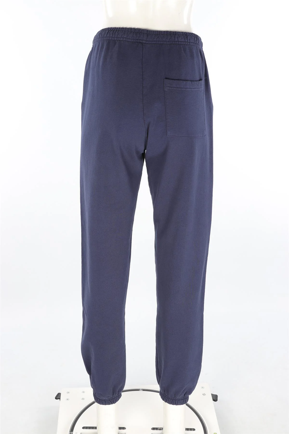 SPORTY & RICH NAVY COTTON TRACK PANTS LARGE - Image 4