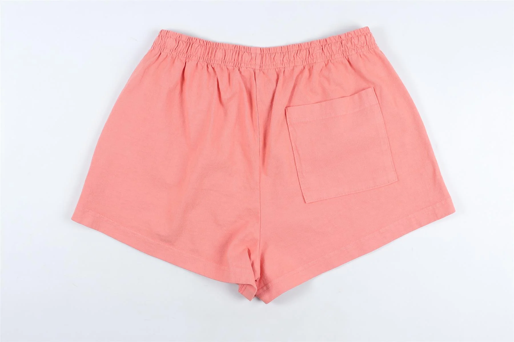 SPORTY & RICH ORANGE COTTON SHORTS MEDIUM - Image 4