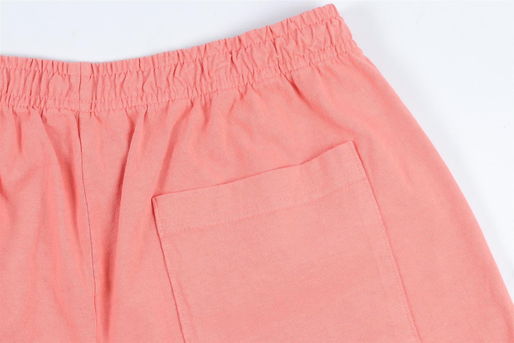 SPORTY & RICH ORANGE COTTON SHORTS MEDIUM - Image 5