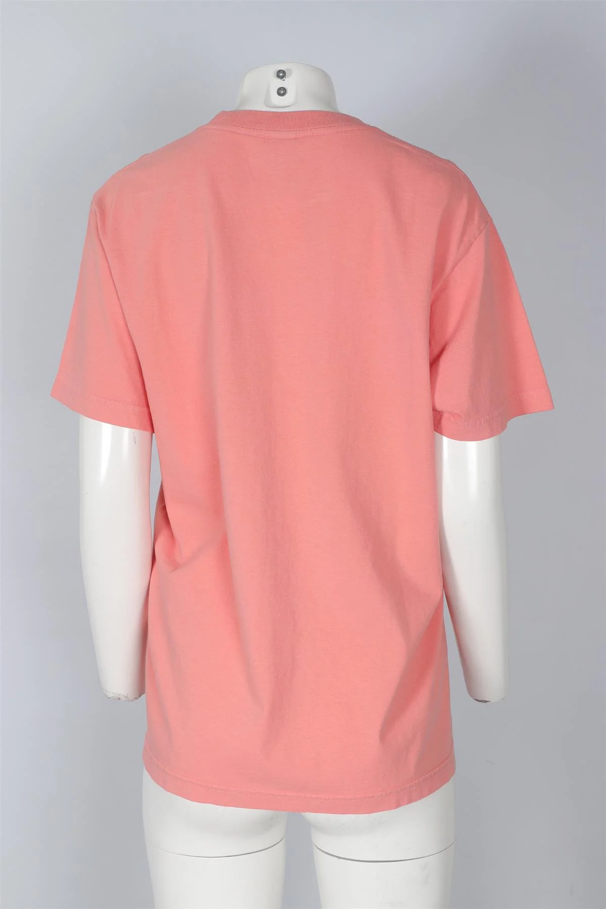 SPORTY & RICH ORANGE COTTON T-SHIRT MEDIUM - Image 4