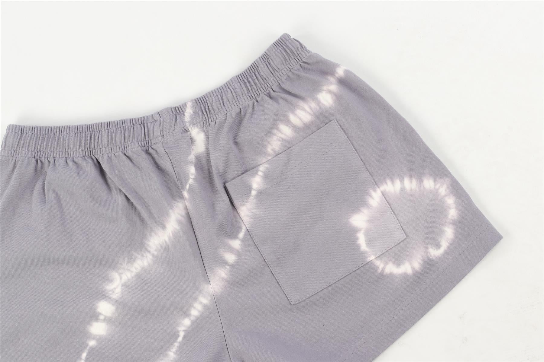SPORTY & RICH PURPLE COTTON SHORTS LARGE - Image 5