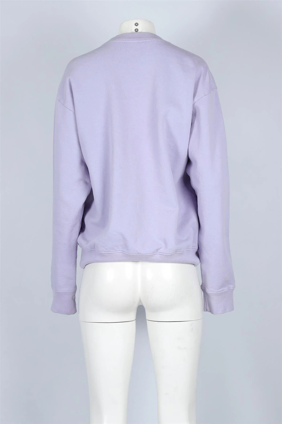 SPORTY & RICH PURPLE COTTON SWEATSHIRT MEDIUM - Image 4