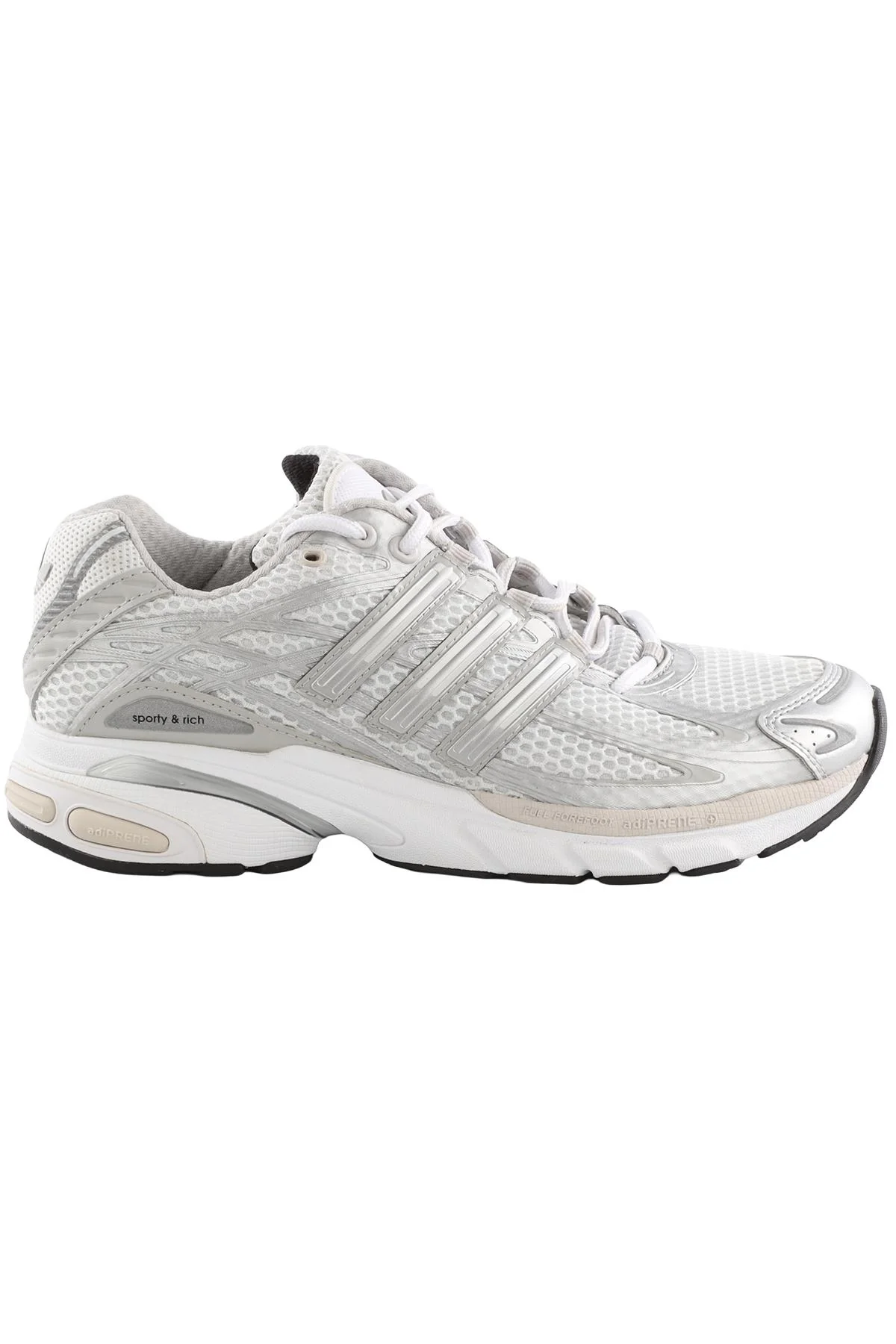 SPORTY & RICH X ADIDAS SILVER ADISTAR GREY SNEAKERS EU 40 UK 6.5 US 7