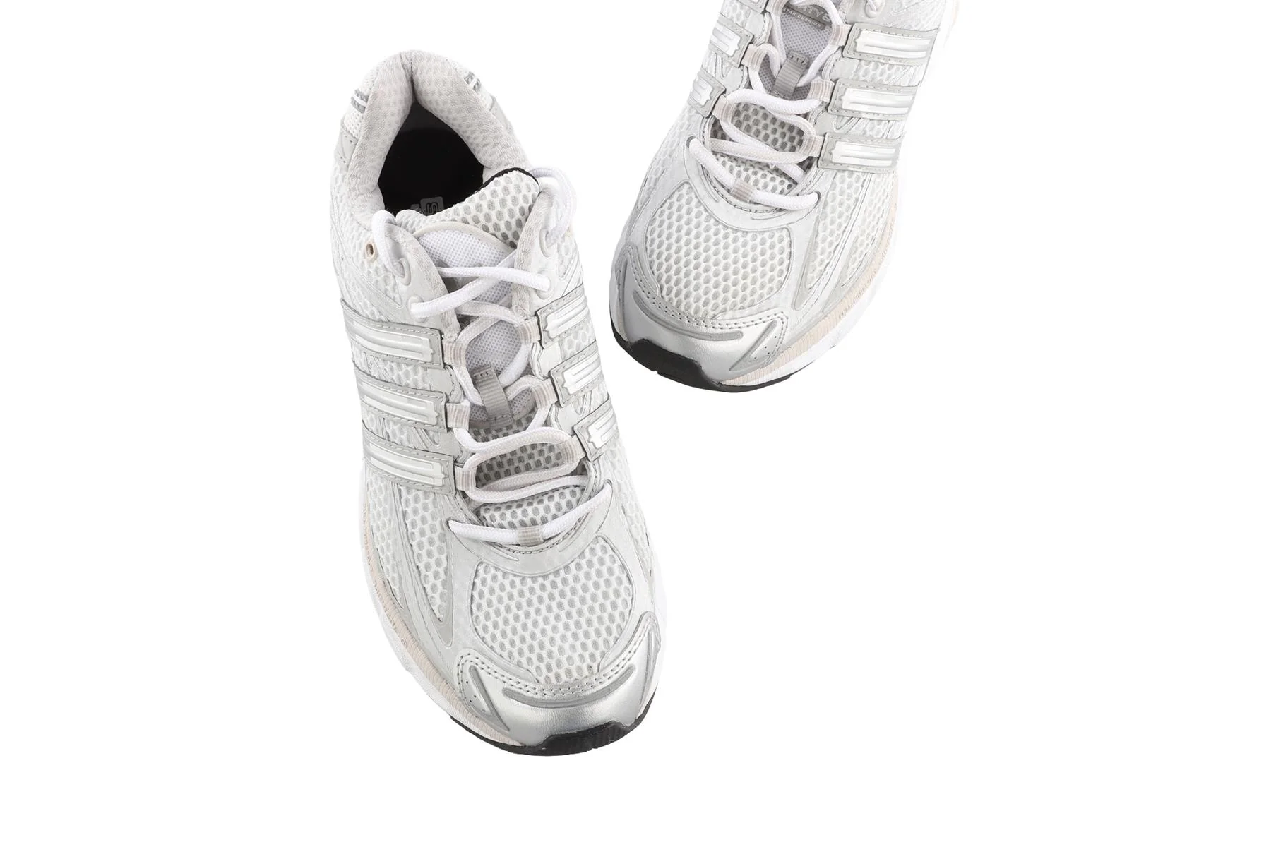 SPORTY & RICH X ADIDAS SILVER ADISTAR GREY SNEAKERS EU 40 UK 6.5 US 7 - Image 3
