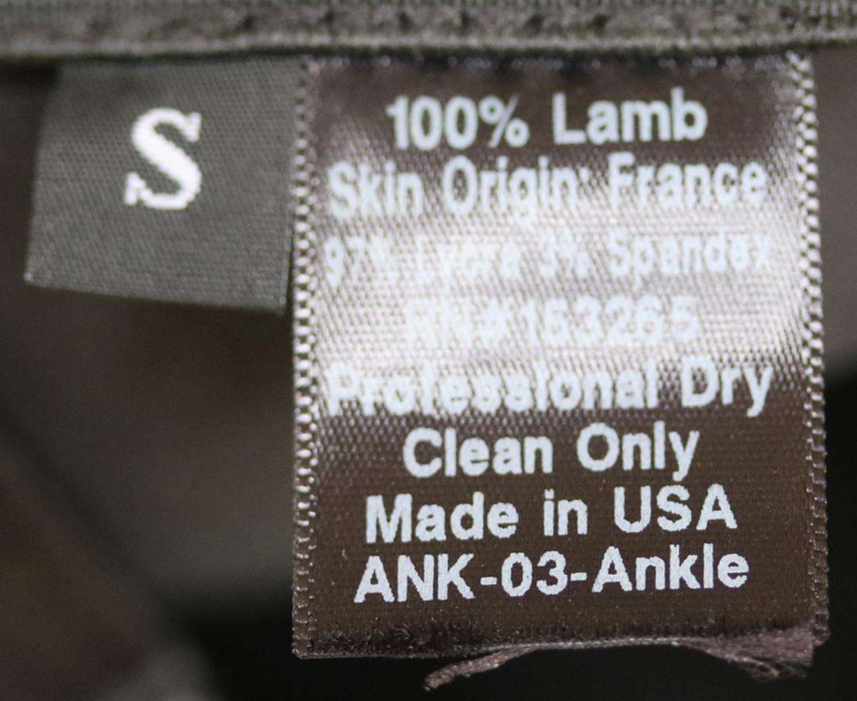 SPRWMN HIGH RISE LEATHER LEGGINGS SMALL - Image 6