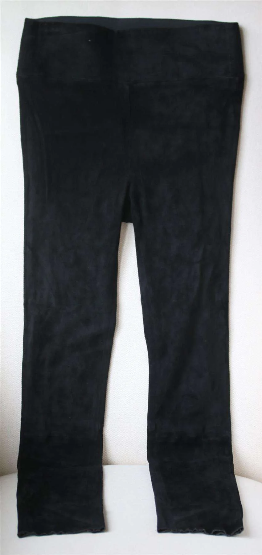 SPRWMN HIGH RISE SUEDE LEGGINGS SMALL - Image 2