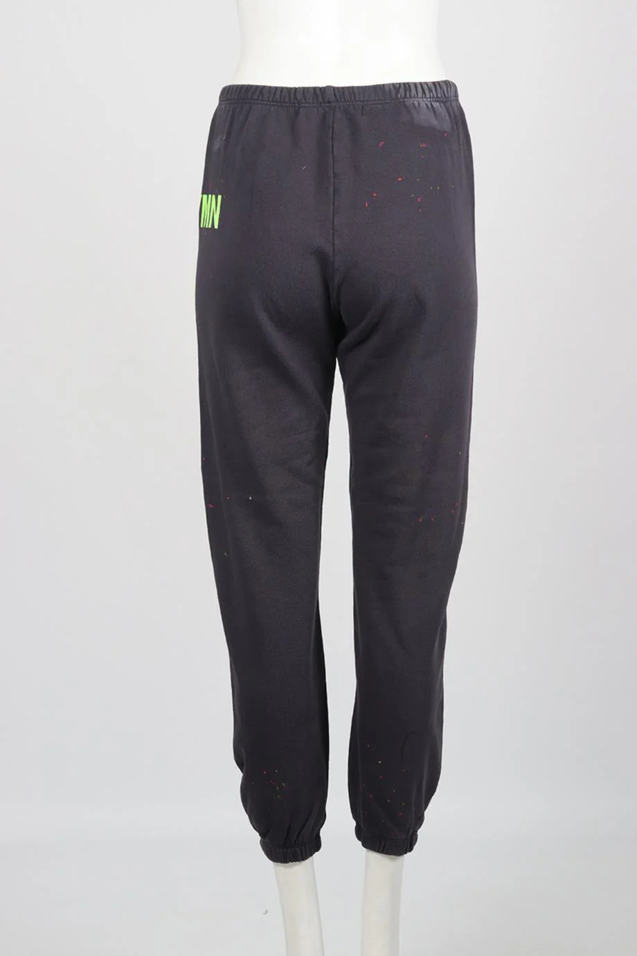 SPRWMN PRINTED COTTON JERSEY TRACK PANTS SMALL - Image 4