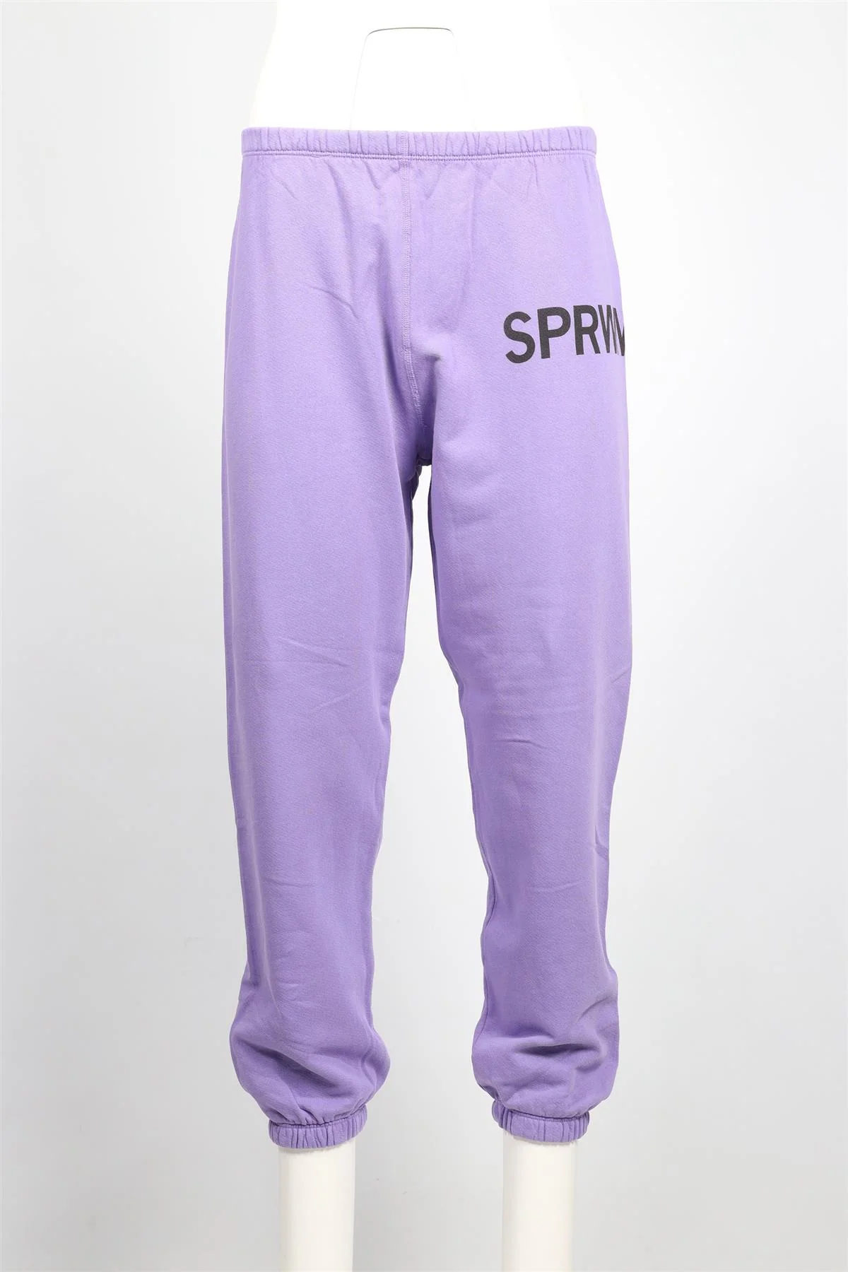 SPRWMN PURPLE COTTON TRACK PANTS SMALL - Image 6