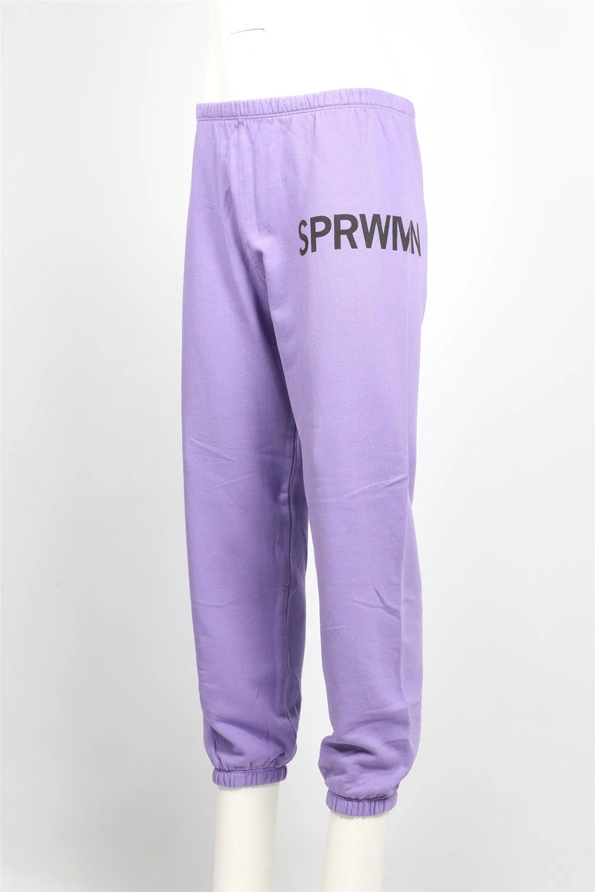 SPRWMN PURPLE COTTON TRACK PANTS SMALL - Image 7