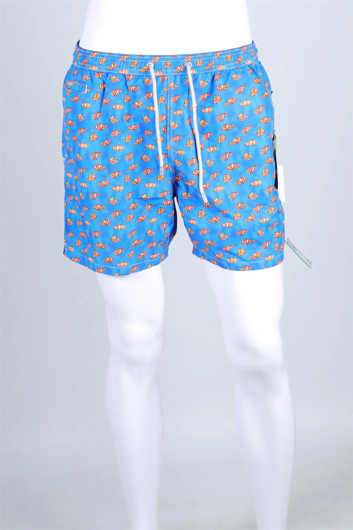ST BARTH MC2 BLUE MEN'S SWIM SHORTS LARGE - Image 2