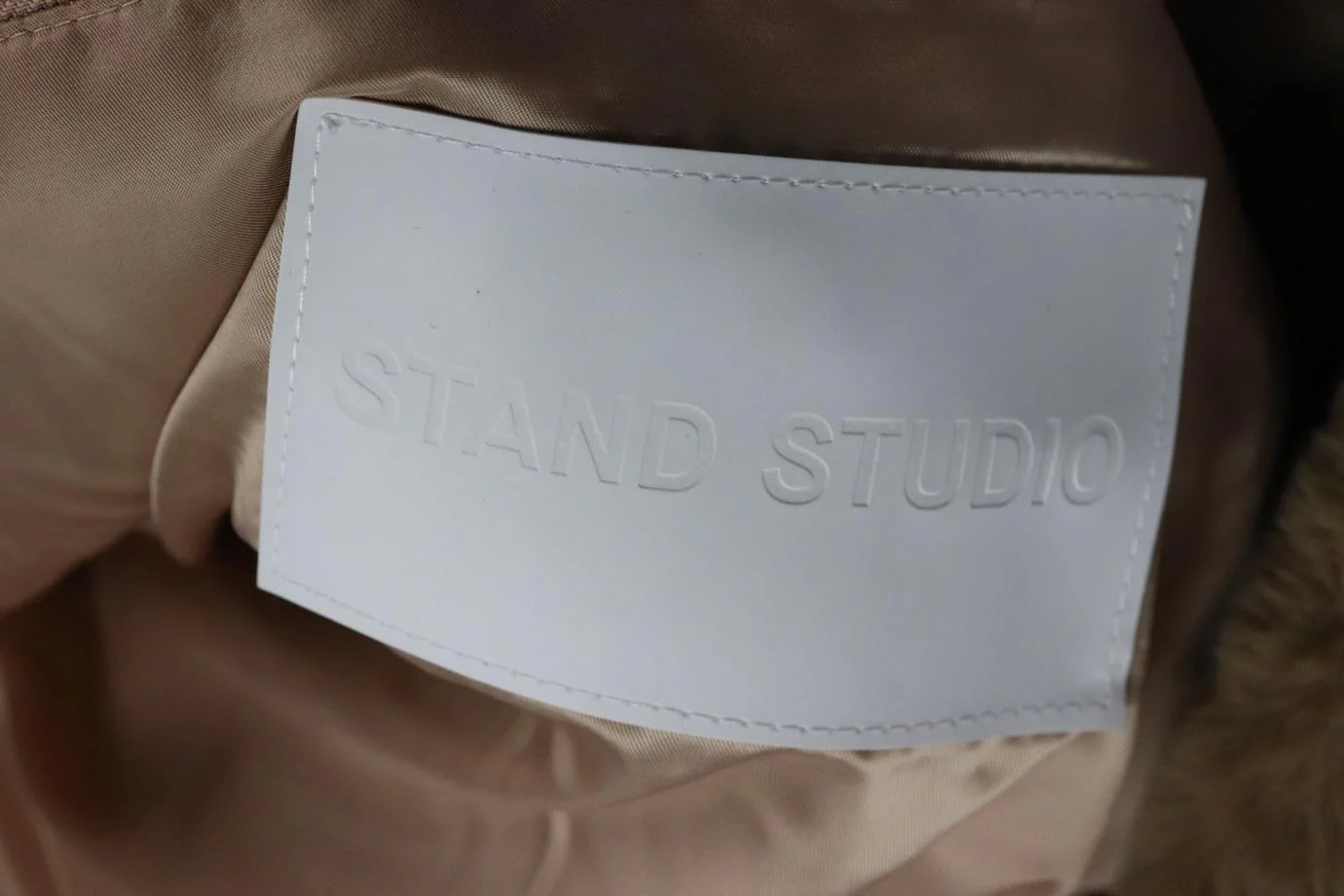 STAND STUDIO LARGE FAUX FUR TOTE BAG - Image 7