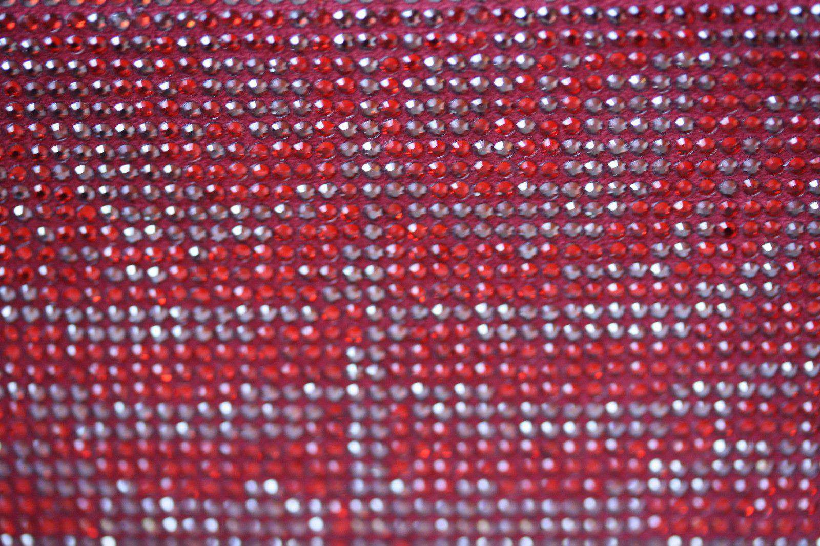 STARK AT HARRODS BRILLIANCE RED ZEBRA CRYSTAL BOX CLUTCH - Image 12