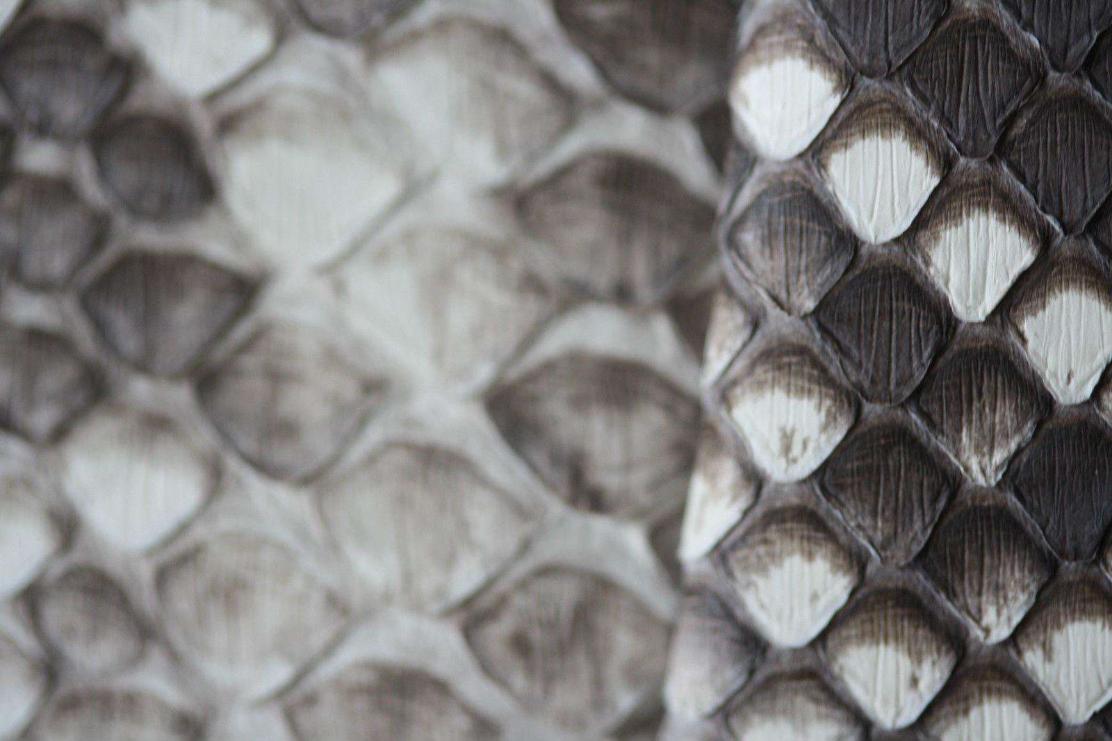 STARK AT HARRODS NATURAL PYTHON PUFF ROBERTSON CLUTCH BAG - Image 7