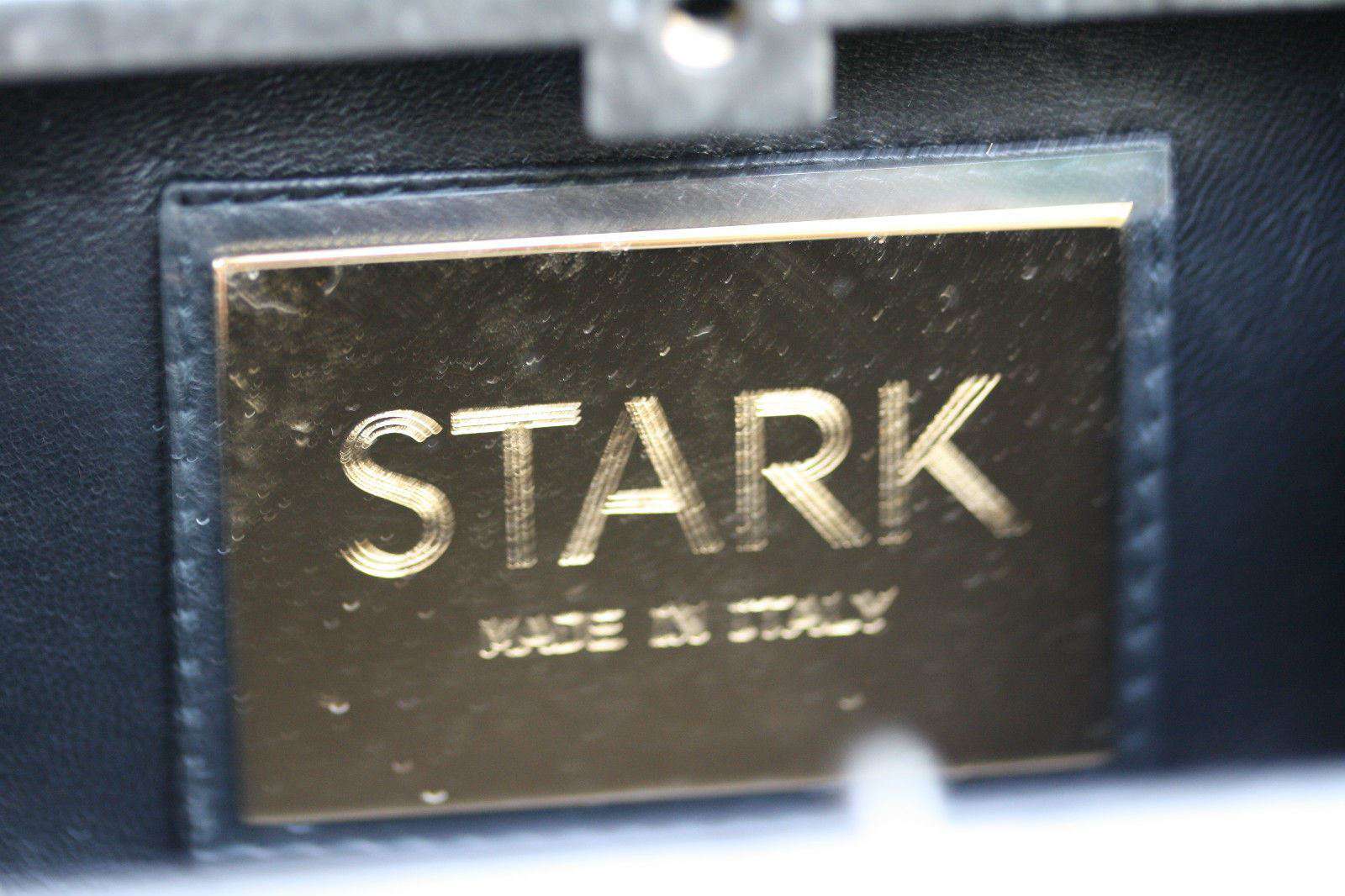 STARK AT HARRODS SEDUCTRESS SILVER CRYSTAL BOX CLUTCH - Image 8